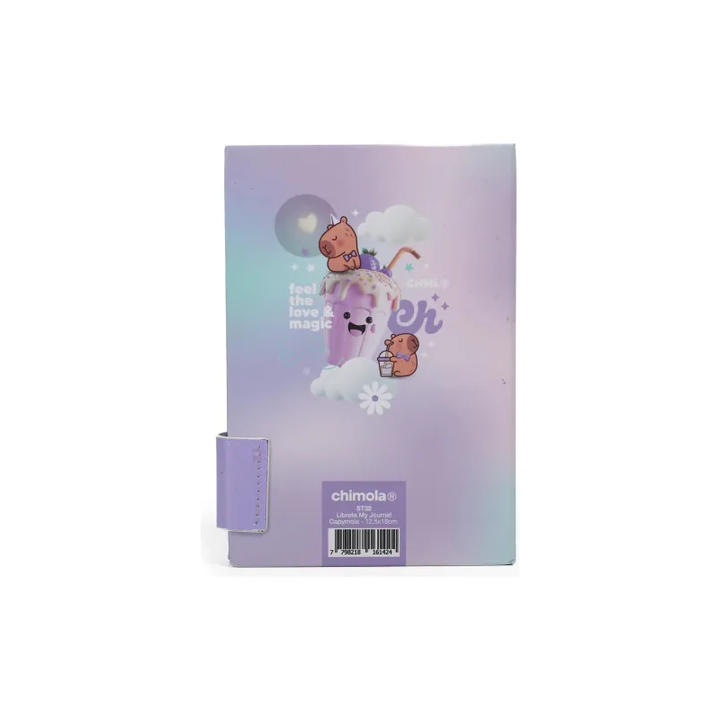 Chimola Libreta A5 My Journal Capymola St32 Lila - Vista 2