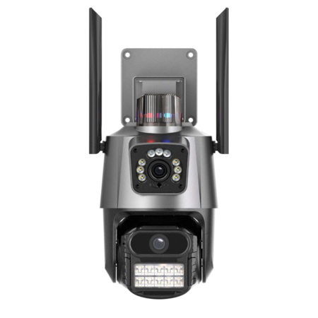 CAMARA DE SEGURIDAD GADNIC IP DOBLE IP53 (C:NEGRO P2P00053)