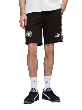 Short Puma Manchester City King 2025/2026 Hombre Fútbol Negro