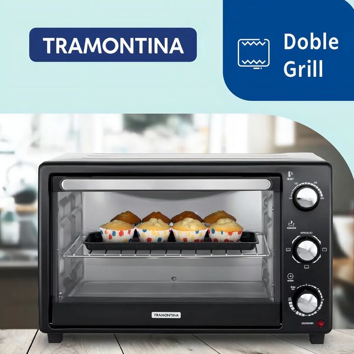 Horno Electrico Tramontina Glass Cook 40l - Vista 2