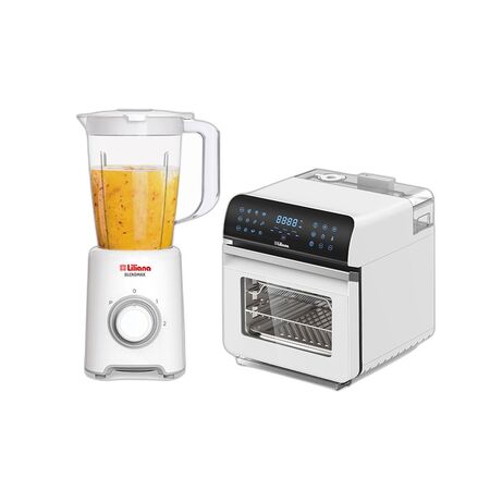 Combo Freidora Aire Liliana AF954B 11L 1600W + Licuadora Liliana AL451 600W