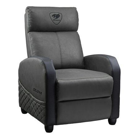 Sillon Gamer Cougar Ranger Elite Cuero Sintetico 135kg Gray Color Gris Material del tapizado Cuero sintetico