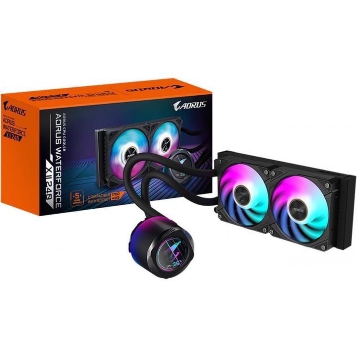 Water Cooler Gigabyte Aorus Waterforce X II 240mm - Vista 1