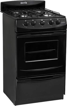 Cocina Escorial Gas Natural Candor S2 4 Hornallas 51 Cm