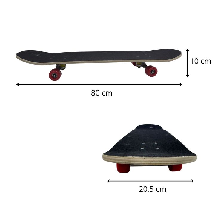 Skate Doble Cola F-203 Street Art - Vista 7