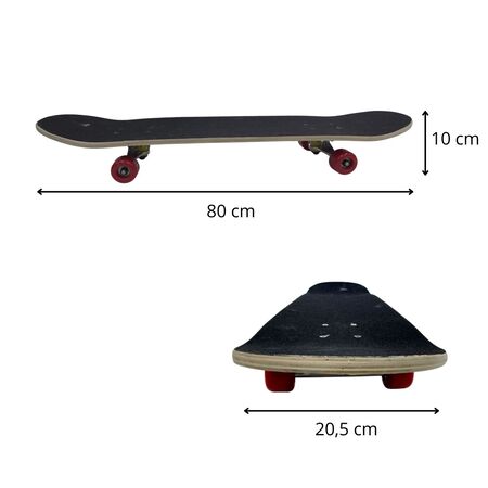 Skate Doble Cola F-203 Street Art