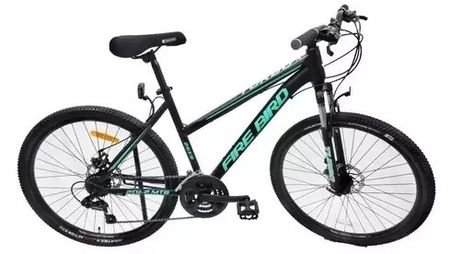 Bicicleta Firebird mtb dama r26- 21v ltwoo freno a disco verde talle s