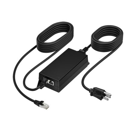 Poly Poe 65W 2.5G Adapter With 3.66M Cat6A Cable And Power Cord