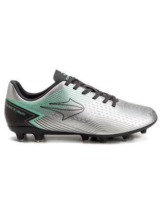 Botines Topper Stingray III Mach 1 FG Unisex Fútbol Plateado