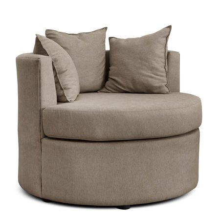 Sillón 1 Cuerpo Redondo Coco Tapizado Shot Mustang Espácity