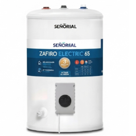Termotanque Electrico 50l Conexion Superior Linea Zafiro 330005 Señorial