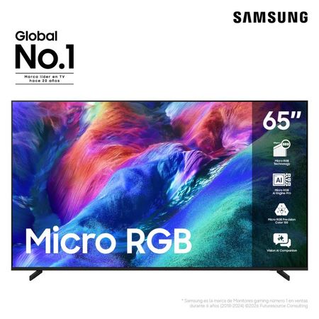 Smart TV Samsung 4K UHD 65" Micro RGB Vision AI Smart TV MRN65R85H