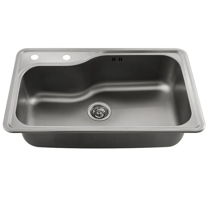 Pileta de Cocina Vesta Simple 800E Mi Pileta - Vista 2