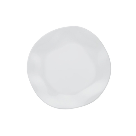 Set 6 Plato Hondo 22.5 Cm Ryo White Porcelana Oxford Blanco Rb02.9504