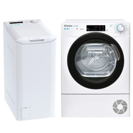 Combo Lavado Candy Lavarropas Carga Sup 7Kg CSTG272D11-12 + Secarropas 9Kg CSOEC9TBE-12