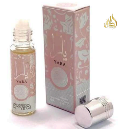 Perfume yara rol on 10 ml femenino
