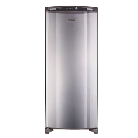Freezer Vertical Acero Inoxidable 231 Litros Whirlpool Wvu26mk