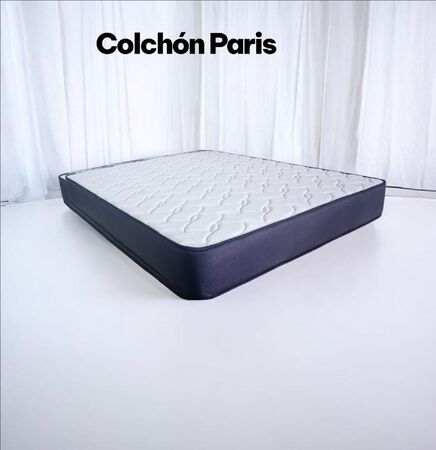 COLCHON ABC MODELO PARIS  100X190X 22 CM UNA PLAZA