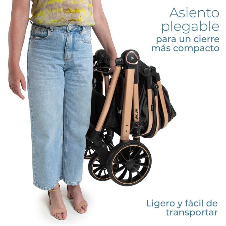 Cochecito Travel System Infanti Romanzo Bronce - Vista 13