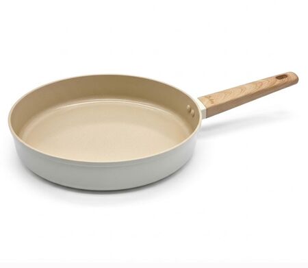 Sartén Antiadherente Hudson Harmony 20cm Inducción Aluminio Forjado Beige