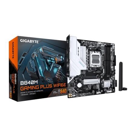 Mother Gigabyte B840M GAMING P WF6E DDR5 AM5 (Serie 7000/8000/9000)