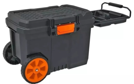 Caja De Herramienta Truper 23 con Ruedas y Mango Telescopico