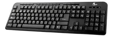 Teclado Xtech Multimedia USB XTK-130 Español