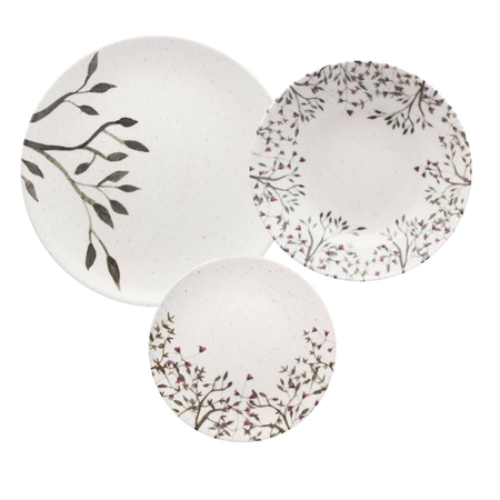 Juego De Vajilla X 12 Piezas  Lilac - Oxford