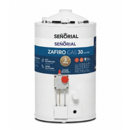 Termotanque Multigas 30l Dual Apoyar Y Colgar 330000 Señorial