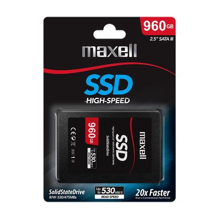 DISCO SSD INTERNO MAXELL 960GB SATA III 2