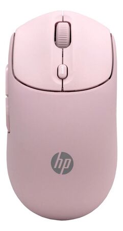 Mouse Inalambrico Hp 400 Silencioso Dual Bluetooth Y Usb Rosa