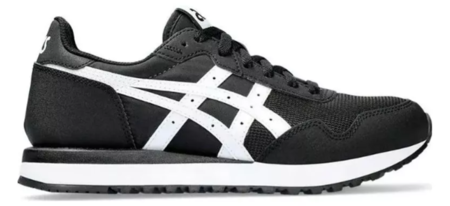 Zapatillas ASICS Tiger Runner II W Negras con blanco
