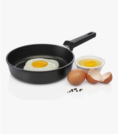 Sarten Antiadherente De 20cm Tio Tito Aluminio Fundido Negro Negro