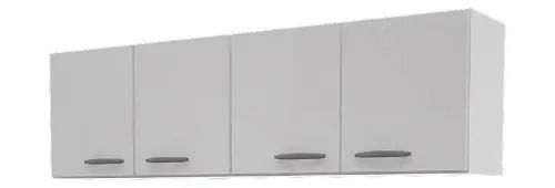 Alacena 4 Puertas 1.60 Dl626 Blanco Delos - Vista 1