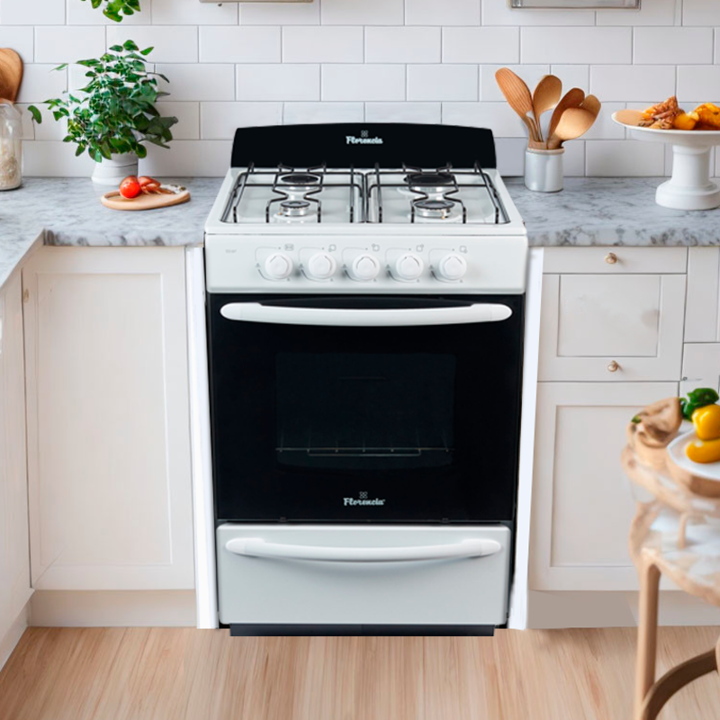 Cocina Florencia 5516F 56cm Blanca Multigas - Vista 1