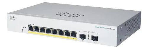 Switch Cisco Small Business CBS220-8P-E-2G-AR 8 puertos - Vista 1