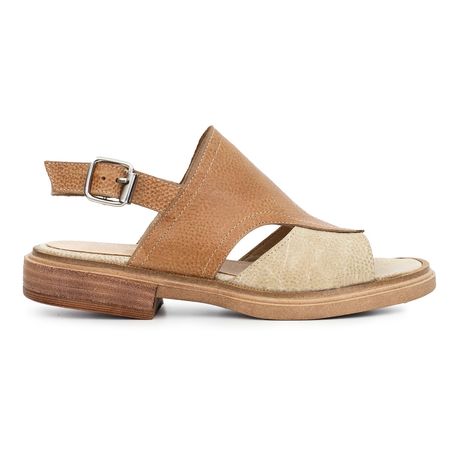 SANDALIA ORISSA SUELA Y NATURAL