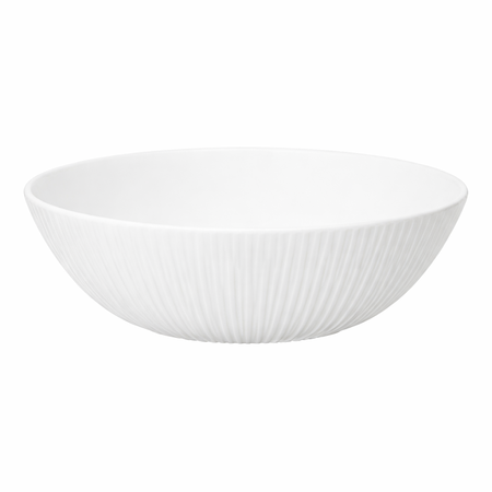 Set x6 platos hondos opal blanco templado
