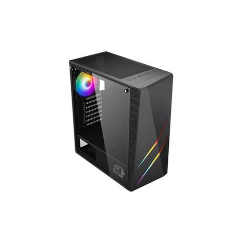 Gabinete Raptor Infinity Glass TG x2 Mid-Tower RGB Fan x4