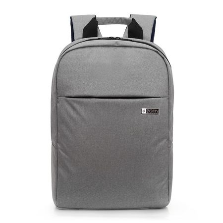 Mochila Porta Notebook Zom 15.6 Pulgadas Gris