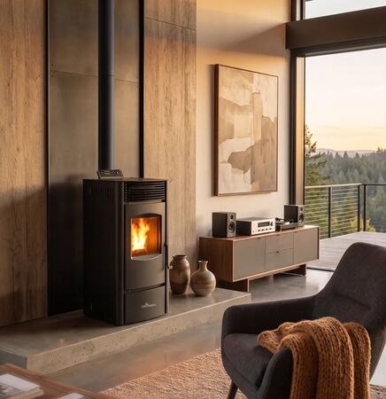 Calefactor a pellet Tromen 10KW