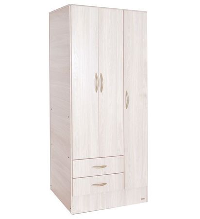 PLACARD BASE 3 PUERTAS 2 CAJONES GRIS