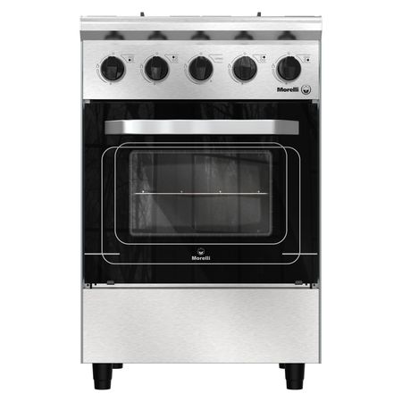 Cocina Semi Industrial Morelli Capri 550 55Cm Puerta Vidrio - Cocina a Gas