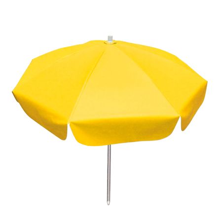 Sombrilla De Playa Jardín Camping 150cm Botafogo Amarillo