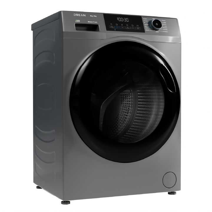 Lavasecarropas Carga Frontal Ecoinverter 8 Kg Gris Drean LSCDR0805SG0 - Vista 2