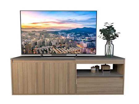 Rack Tv 1,54m. 1 Cajon 2 Puertas Nogal L.|gris C. Tables