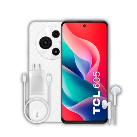 Celular TCL 605 4GB 128GB Blanco