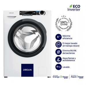 LAVARROPAS DREAN LFDR0814SB 8KG 1400RPM INVERTER BLANCO - 4608924