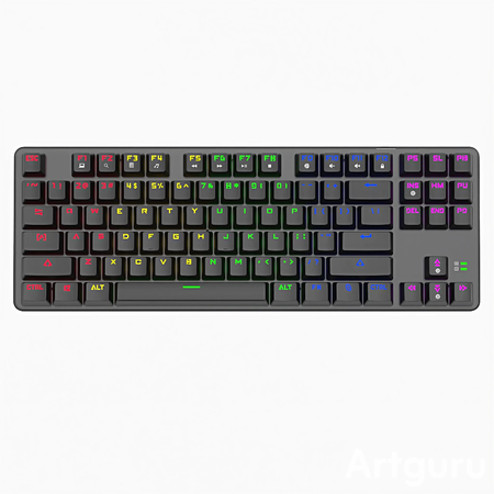 Teclado mecánico compacto RGB pMechanic