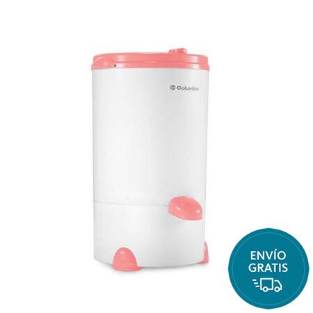 Secarropas centrifugo 5.5kg Columbia hts5501 Rosa